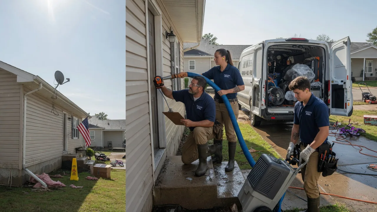 Ceiling Water Damage Restoration in Owings Mills, MD near me